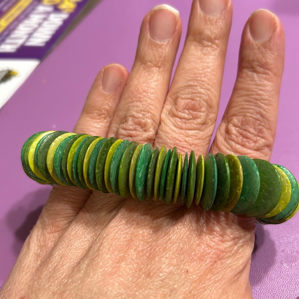 Green bracelet